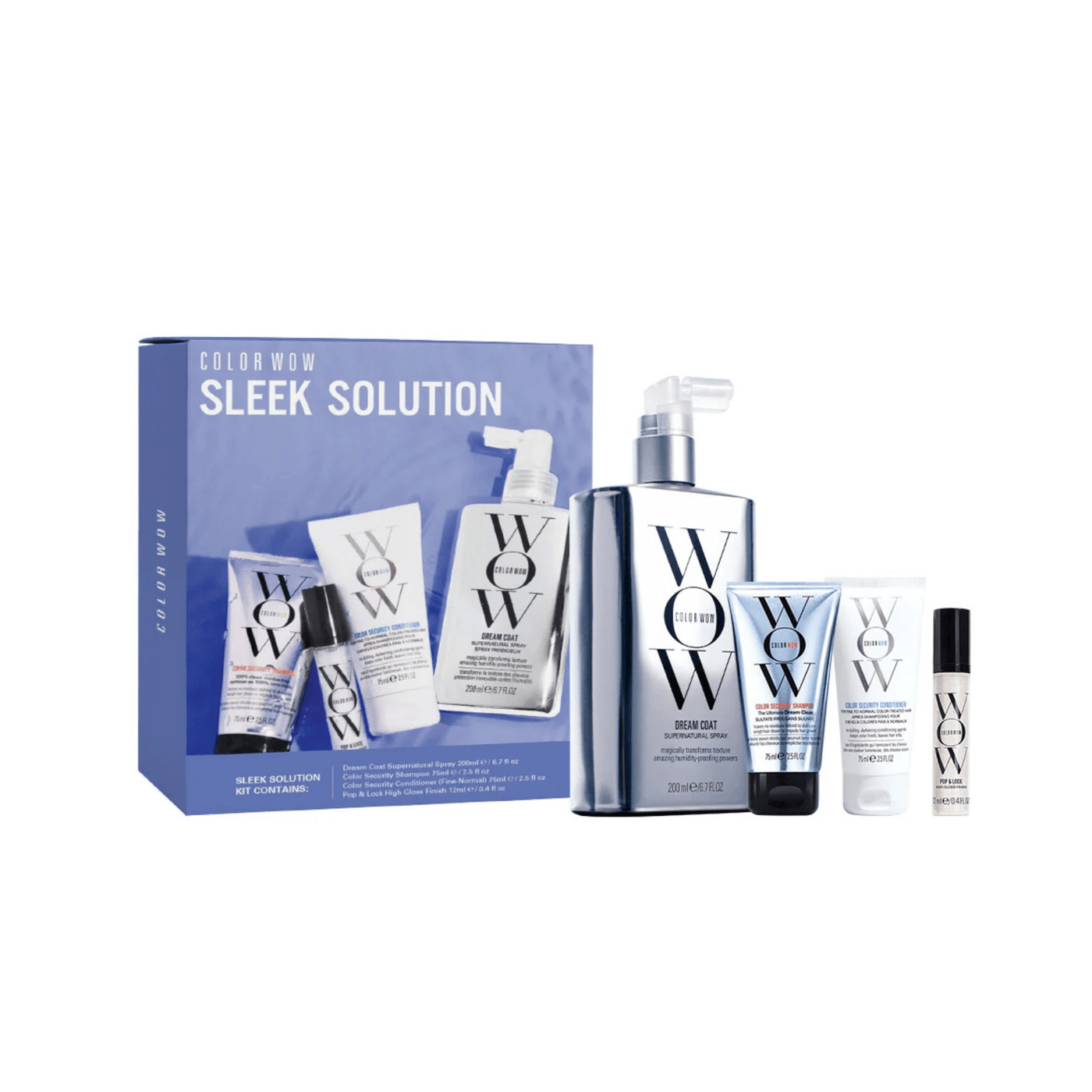 Color WOW Haircare Packs Color WOW Sleek Solution Quad