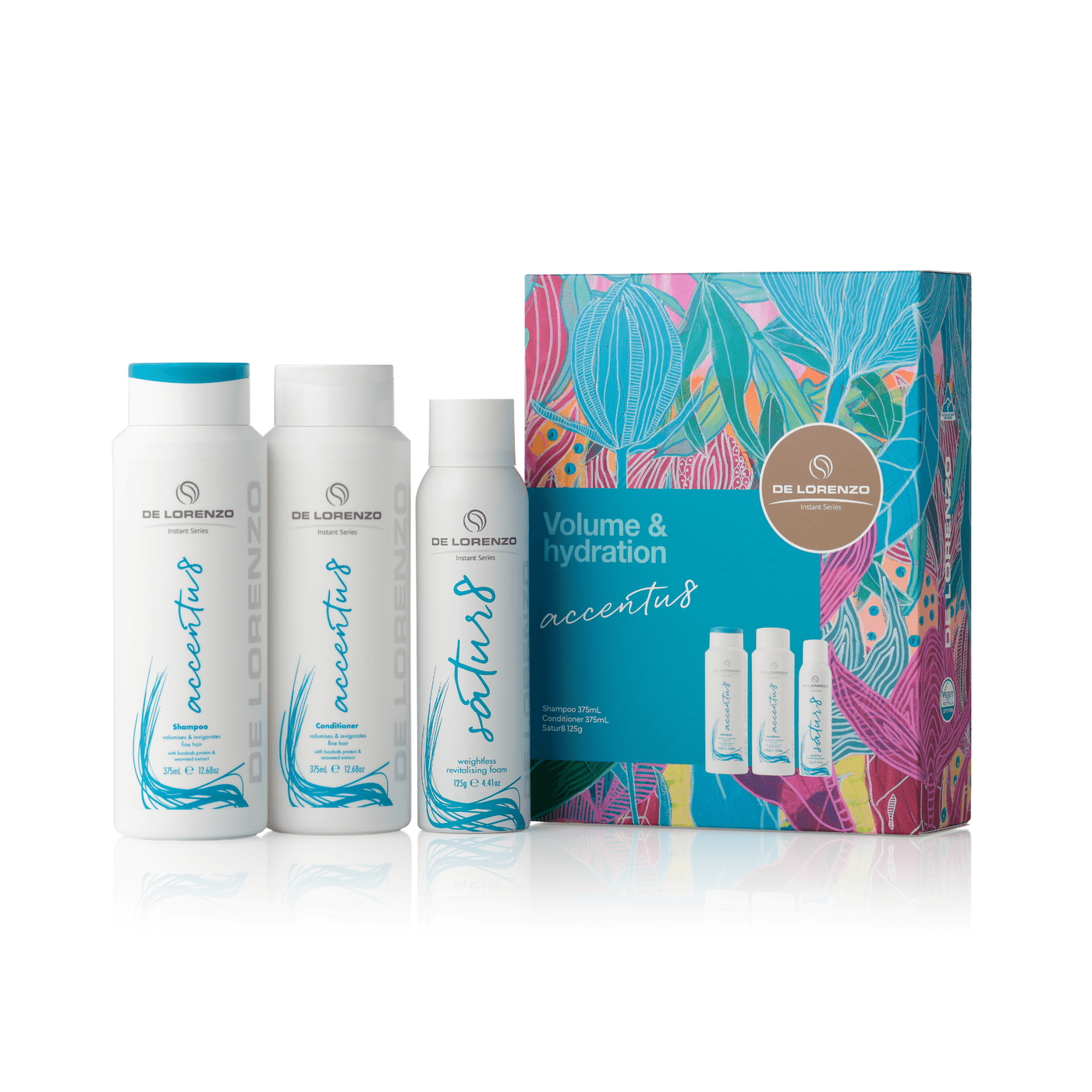 De Lorenzo Haircare Packs De Lorenzo Accentu8 Volume Trio Gift Pack