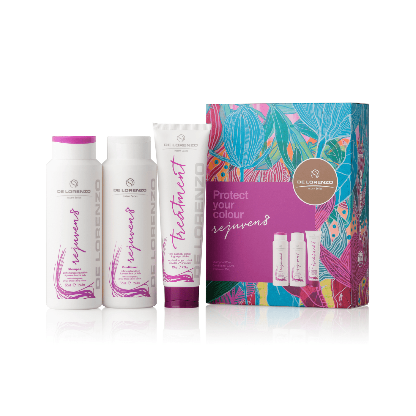 De Lorenzo Haircare Packs De Lorenzo Rejuven8 Volume Trio Gift Pack