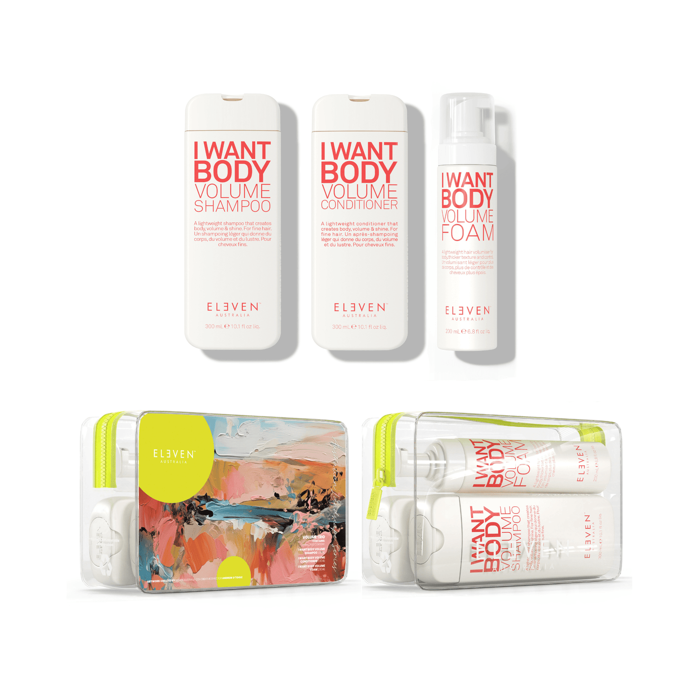 ELEVEN Australia Haircare Packs Eleven Australia Volume Trio