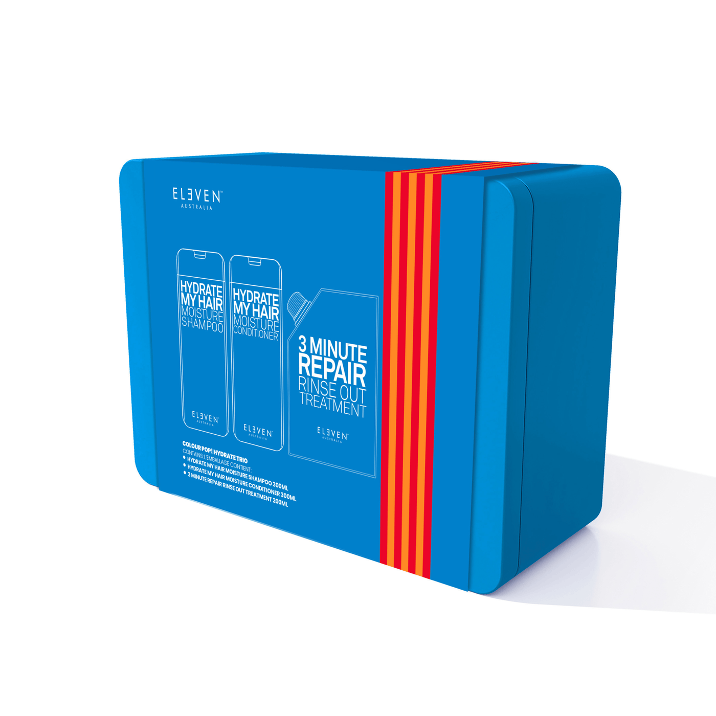 ELEVEN Australia Haircare Packs Eleven Hydrate Colour Pop Giftset