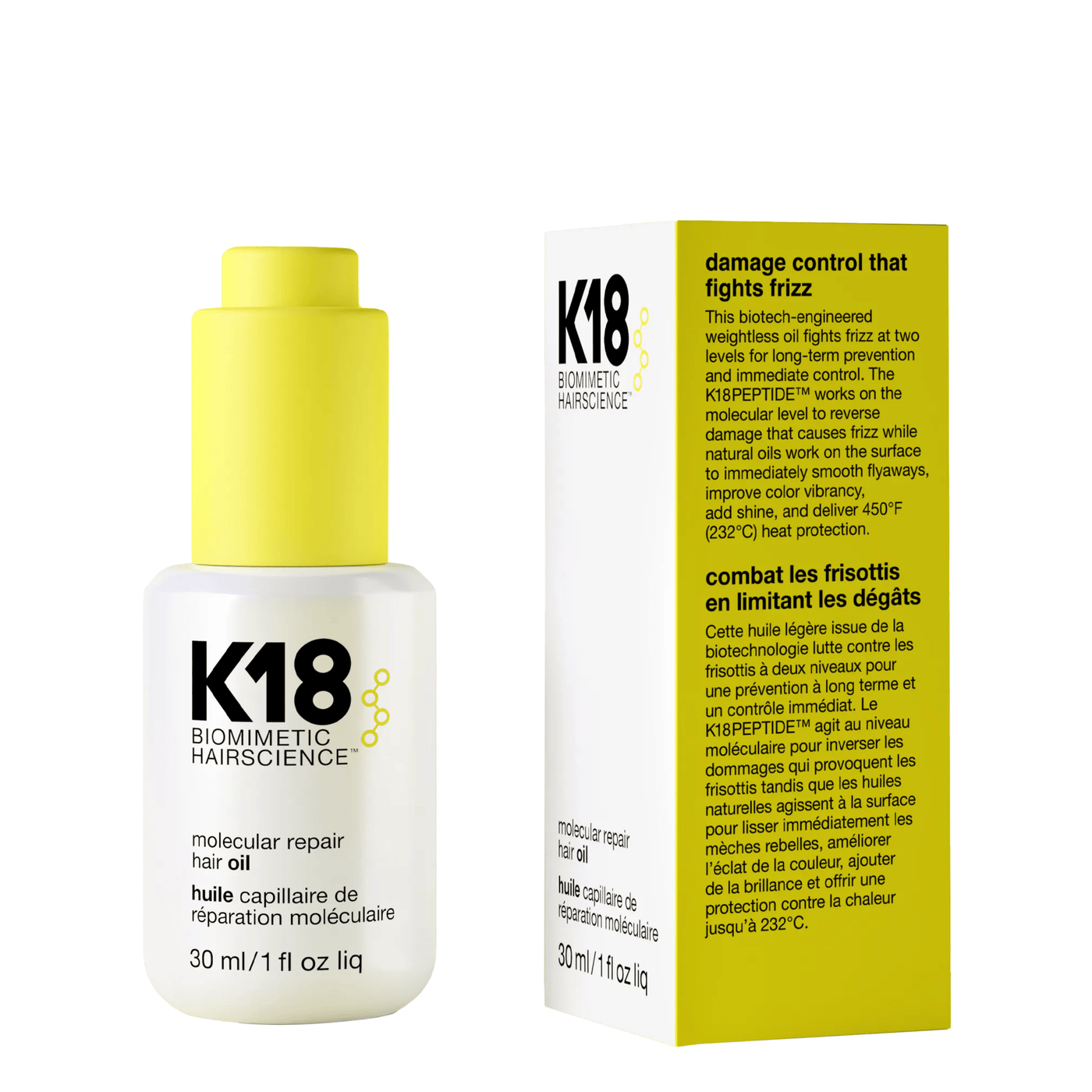 K18 Oils K18 Molecular Repair Hair Oil 30ml