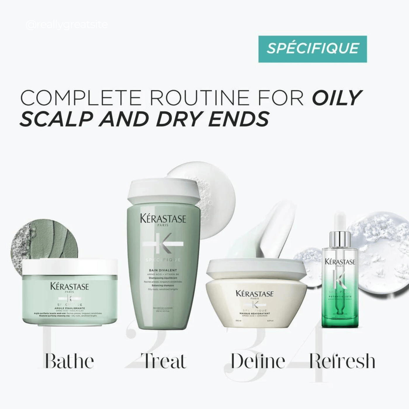 Kérastase Bundles Spécifique Regime For Oily Scalp