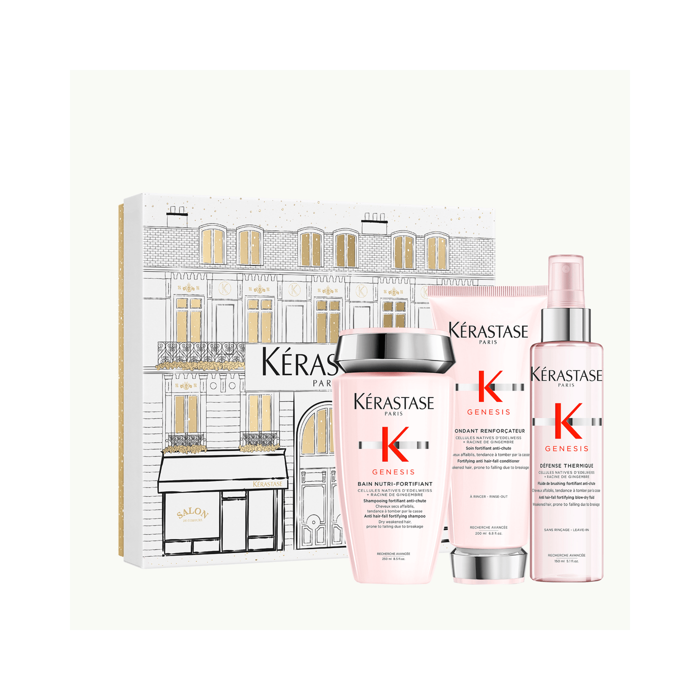 Kérastase Haircare Packs Kérastase Genesis Fondant Holiday Trio Coffret