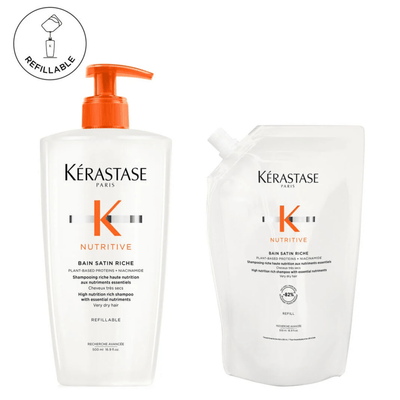 Kérastase Kérastase Nutritive Satin Riche Shampoo Refillable Duo 500ml
