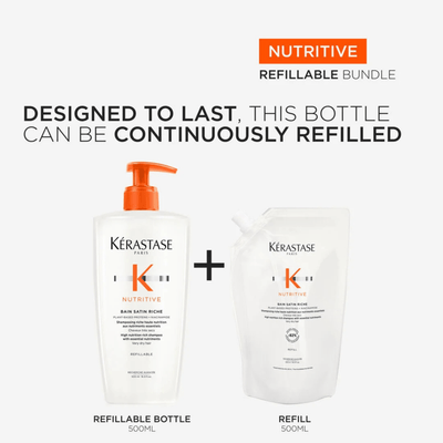 Kérastase Kérastase Nutritive Satin Riche Shampoo Refillable Duo 500ml