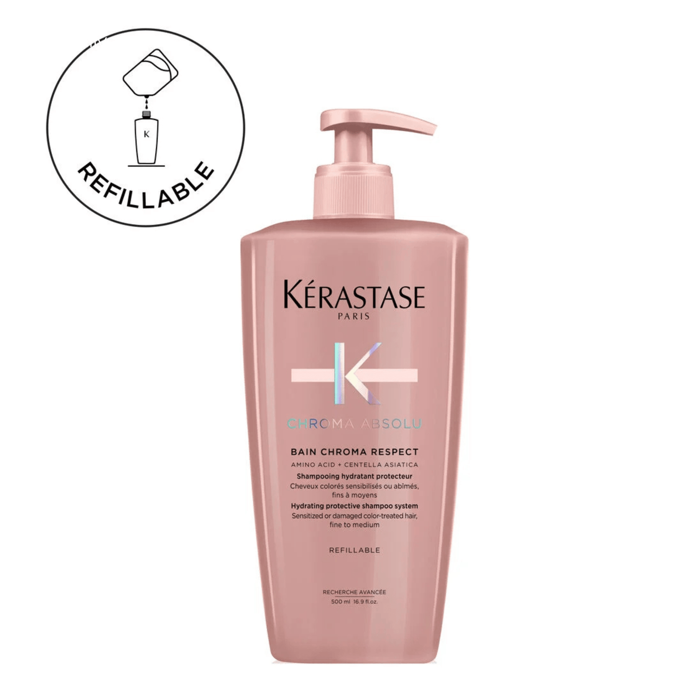 Kérastase Shampoo Kérastase Chroma Absolu Bain Chroma Respect Shampoo 500ml