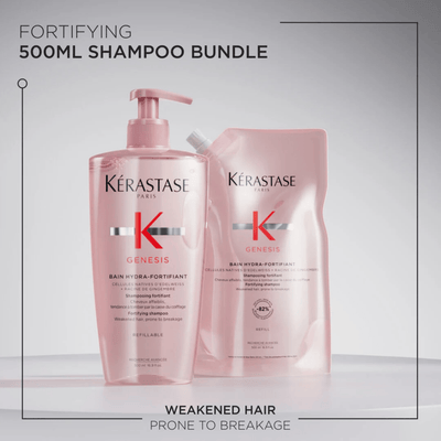 Kérastase Shampoo Kérastase Genesis Hydra-Fortifiant Shampoo Refillable Duo 500ml
