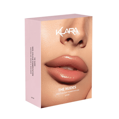 KLARA Lip Gloss KLARA Cosmetics The Nudes Lip Kit