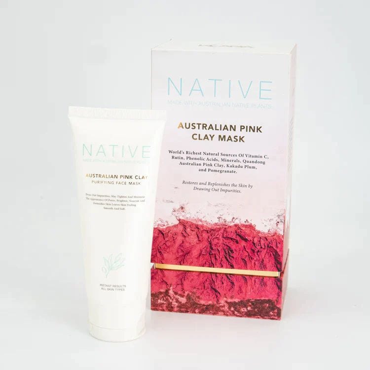 KLARA Skincare NATIVE Australian Pink Clay Mask