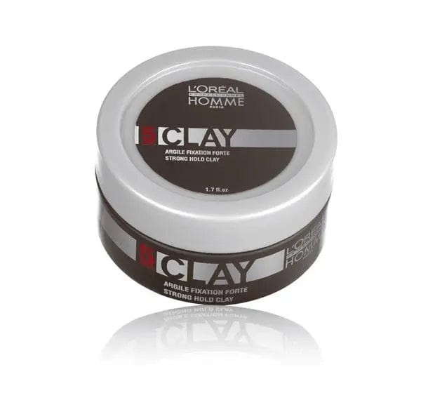 L'Oreal Professional Styling L'Oréal Professionnel Homme Strong Hold Clay 50ml