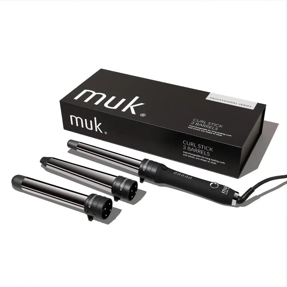 MUK Haircare Electricals MUK Curl Stick 3 Barrels Black