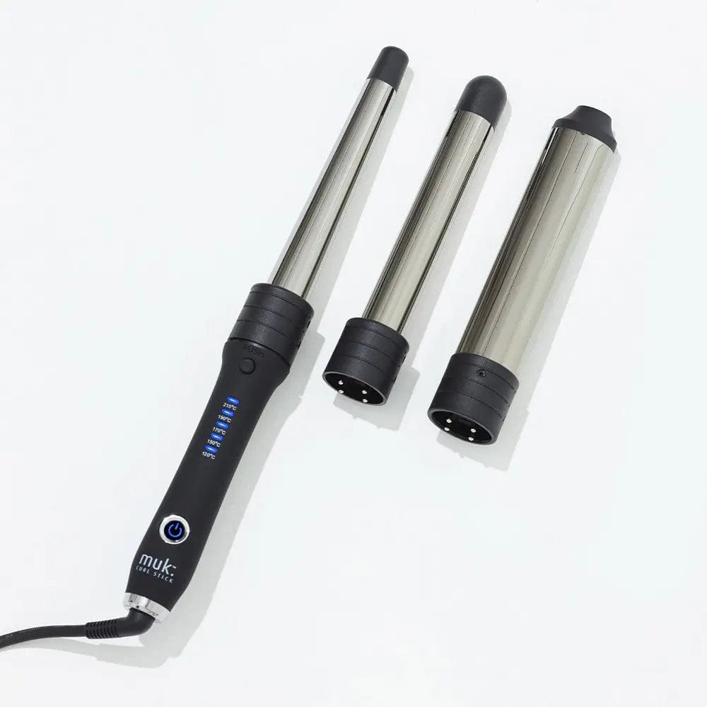 MUK Haircare Electricals MUK Curl Stick 3 Barrels Black