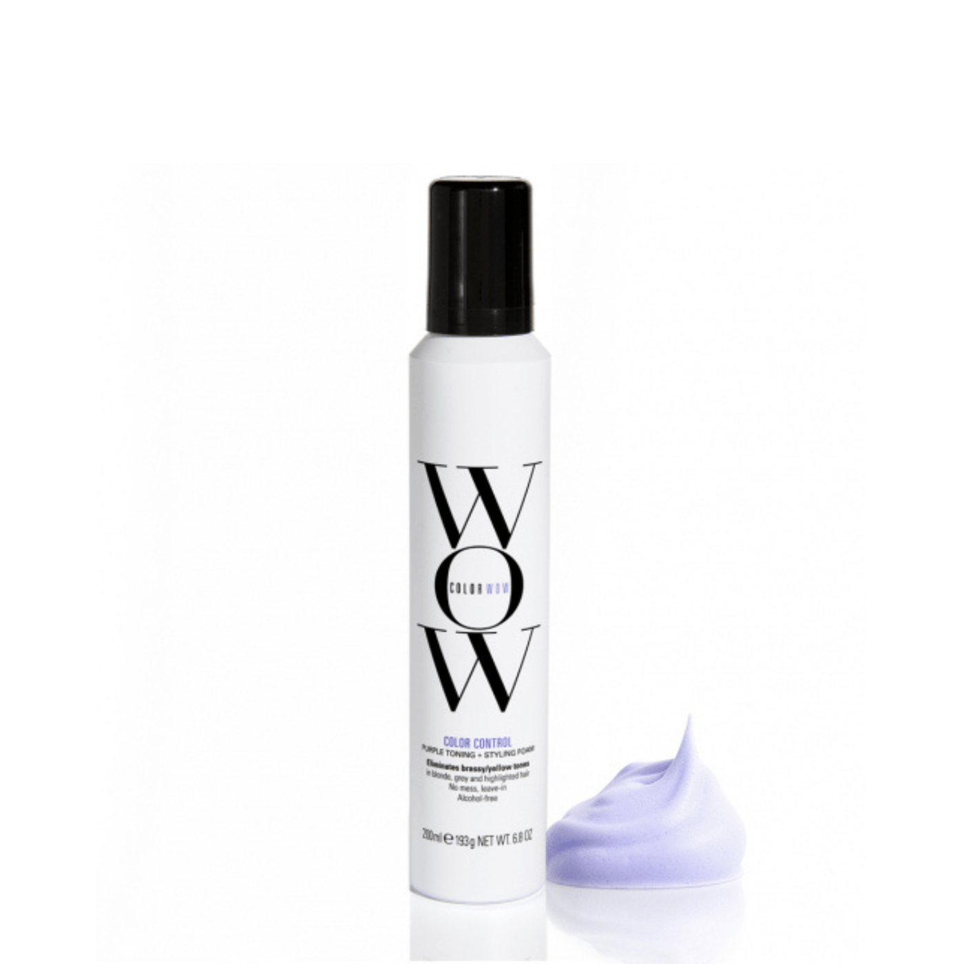 Color WOW Styling Color Control Toning + Styling Foam For Blonde Hair 200ml