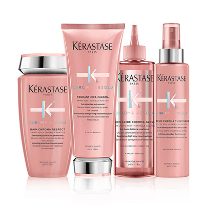 Kerastase Haircare Packs Chroma Absolu The Long Time User Hair Set for Thin to Medium Hair