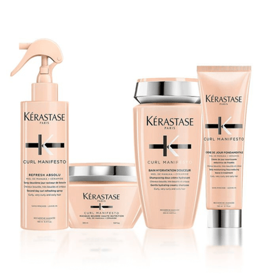 Kerastase Haircare Packs Curl Manifesto Regime for Very Curly to Coily Hair