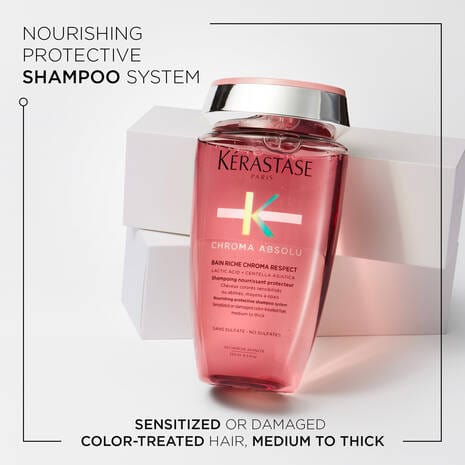 Kérastase Shampoo Kérastase Chroma Absolu Bain Riche Respect Shampoo for Thick Coloured Hair 250ml