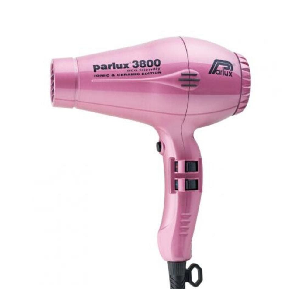 Parlux 3800 Eco Friendly Ceramic And Ionic Hair Dryer- Pink