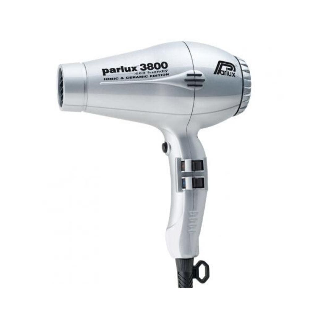 Parlux 3800 Eco Friendly Ceramic And Ionic Hair Dryer- Silver