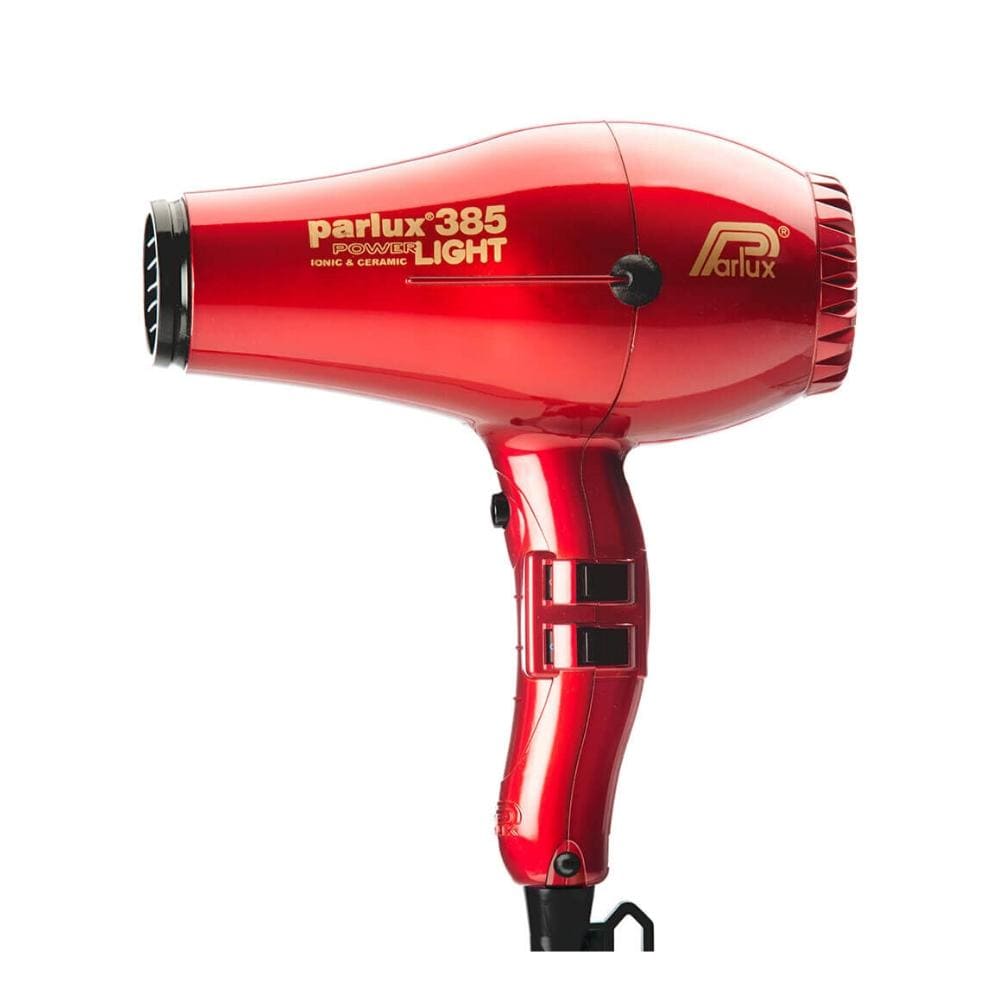 Parlux 385 Power Light Ionic And Ceramic Hair Dryer- Red