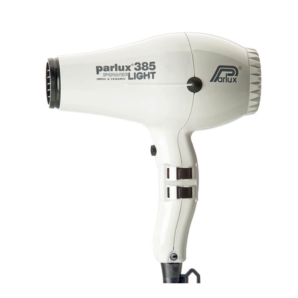 Parlux 385 Power Light Ionic And Ceramic Hair Dryer- White