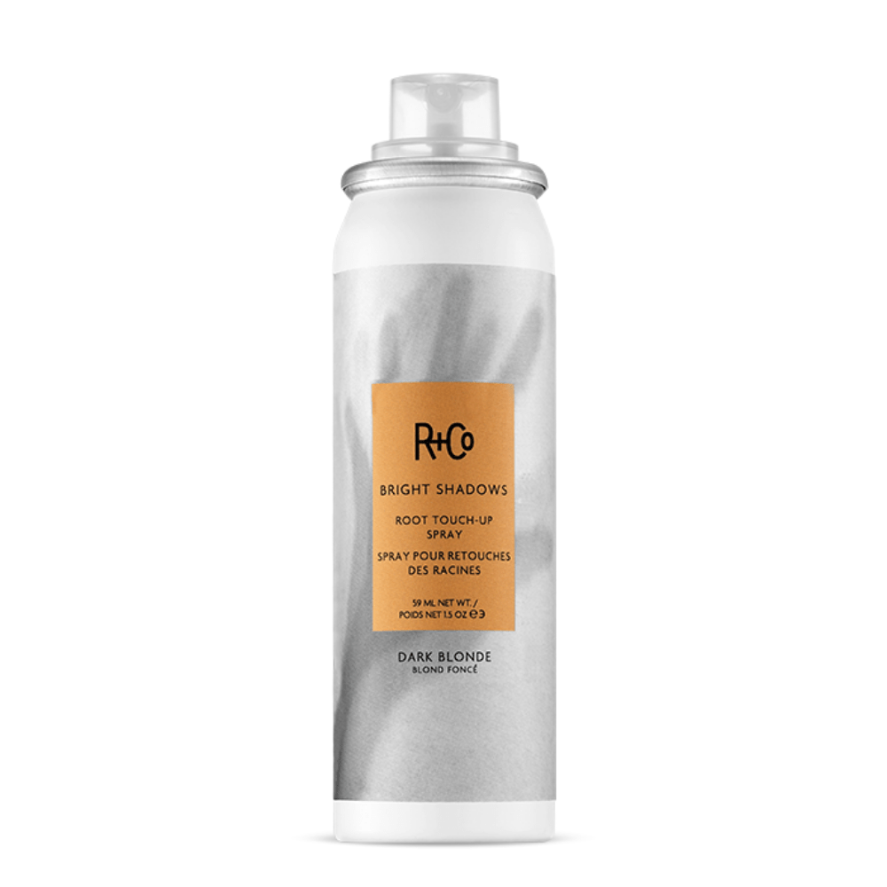 R+Co Styling Bright Shadows- Root Touch Up Spray- Dark Blonde 59ml